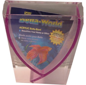 Buy Betta-Glow Acrylic Tanks- “V” Shaped Design / Med.