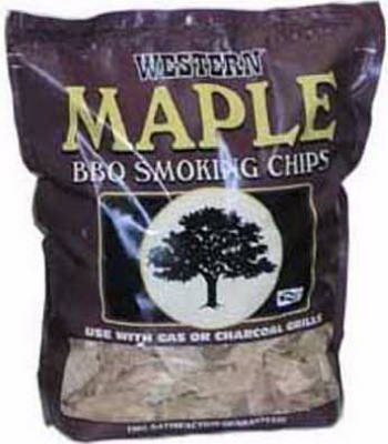 Western Maple Smoking Chips, 2-Pound Bags (Pack of 6) by Western
