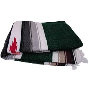 Hugger Mugger Mexican Yoga Blanket (Colors Vary)