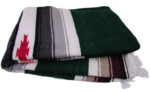 Hugger Mugger Mexican Yoga Blanket (Colors Vary)