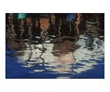 Boat Reflections Places Photographic Poster Print by Harold E. McCray, 10x8