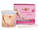Sunzze 500 ml Brazilian wax / waxing / Intimenthaarung, Depilation ohne benutzen von Vliesstreifen. mit Gratis 5 Spatel