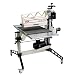 JET 22-44 PRO 22-Inch 3-Horsepower 1PH DRO Drum Sander with Table and Caster