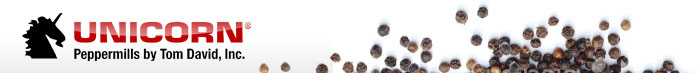 Pepper Mills by Tom David, Inc
