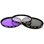 Zeikos ZE-FLK72 72mm Multi-Coated 3 Piece Filter Kit (UV-CPL-FLD)