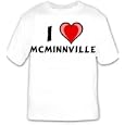 I Love Mcminnville T-shirt