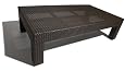 Strathwood Camano All-Weather Wicker Coffee Table