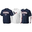 Houston Texans Navy/White Gameday 3 in 1 Tee Combo