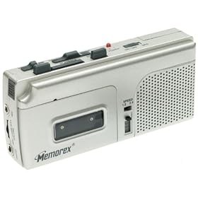 Memorex MB2180S Personal Micro Cassette Recorder