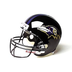 <b>Baltimore Ravens Full Size ""Deluxe"" Replica NFL Helmet</b>
