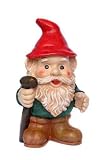 Garden Gnome - 18"H x 12"W - Peel and Stick Wall Decal by Wallmonkeys Garden Gnome - 18"H x 12"W - Peel and Stick Wall Decal by Wallmonkeys