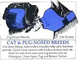 Pet Supplies : MUZZLE CAT RED - MEDIUM