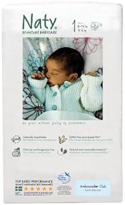 Nature Babycare Diapers - Jumbo Pack - Size 1 - 40 ct