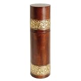 Antique Wine Bottle Embossed Tube