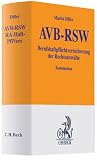 AVB für die Berufshaftpflichtversicherung für Rechtsanwälte: Rechtsstand: 1. November 2008