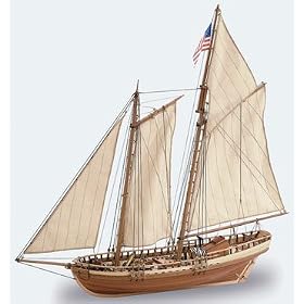 Virginia 1819 Schooner Wooden Ship Model Kit by Artesania Latina by Warehouse 36