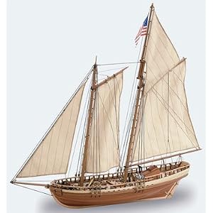 Virginia 1819 Schooner Wooden Ship Model Kit by Artesania Latina by Warehouse 36