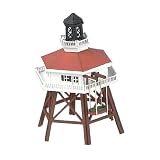 Dollhouse Miniature 1/144" Scale Thomas Point Lighthouse KitIMAGE
