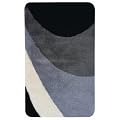 Ridder 7144070-350 Teppich ca. 70 x 120 cm, 100% Polyacryl, 100% Polyacryl, Tokio grau