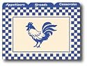 3" X 5" French Blue Recipe Card Divider Set