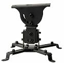 VideoSecu Universal LCD/DLP Projector Vaulted Ceiling Mount Bracket Black with 25.6" extension pole PJ2B 1C9