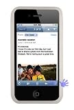 GTMax White Soft Rubber Silicone Skin Cover Case for Apple iPhone 4 4G 16GB / 32GB 4th Generation
