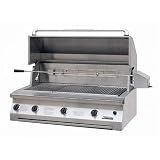 Solaire Infrared 42 Inch Brick In Gas Grill W/ Rotisserie LP