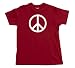 White Peace Sign T-Shirt