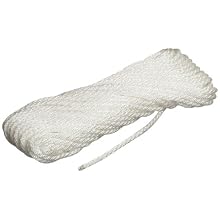 Rope King BN-31650 Braided Nylon Rope 3/16 inch x 50 feet