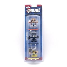 Click here to buy Teck Deck Dude Evolution 3 Figures by Tech Deck.