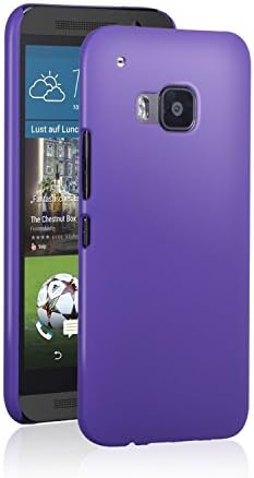 HTC One M9 Case, NOOT PRODUCTS® Basics Ultra Slim Fit [Perfect Fit] Premium Matte Finish [Lifetime Warranty] Minimalist Hard Case for HTC One M9 (Hima) 2015 (Purple - Ultra Slim)