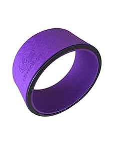 Clever Yoga Wheel Dual Pads (Purple, Medium 12.6