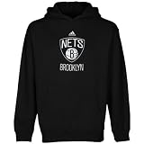 NBA adidas Brooklyn Nets Preschool Primary Logo Pullover Hoodie - Black (4)