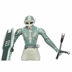  Star Wars 2010 Clone Wars Animated Action Figure CW09 Mandalorian Police Officer