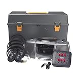 AmpliVox Personal Six-Station Listening Center, Gray AmpliVox Personal Six-Station Listening Center, Gray