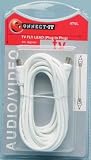 Tv Fly Lead 4m Plug To Plug