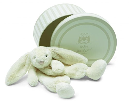 Jellycat Bou Bou Cream Bunny Soother Blankie, Boxed
