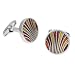 Fanfare Cufflink by Enrico Pardini - Silver Metal