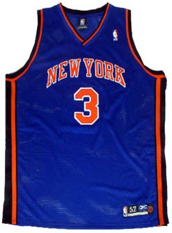 Steiner Sports NBA New York Knicks Stephon Marbury Knicks Away Jersey
