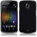 SAMSUNG GALAXY NEXUS BLACK RUBBERISED ONE-PIECE SNAP FIT CASE, IN QUBITS RETAIL PACKAGING