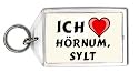 Ich liebe Hörnum, Sylt Schlüsselhalter