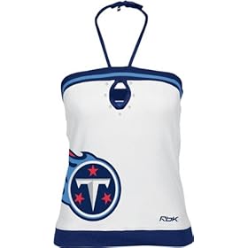 Tennessee Titans Women's White/Navy Free Tu Be Tube Top