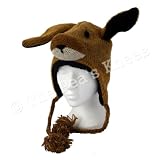 Kangaroo Knitted Nepal Animal Hat