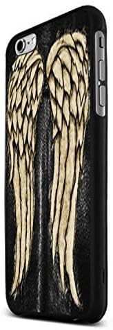 The Wing of Walking Dead Custom Case for Iphone 5/5s/6/6 Plus (Black iPhone 6 plus)