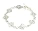 Celtic Bracelet - 7.5 Sterling Silver Irish Celtic Knot Cross Bracelet