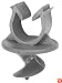 Zurn, Box of 1000, Upright Insulation Screw Clips, for attaching 3/8