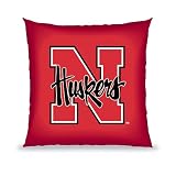 Biederlack Nebraska Cornhuskers 18 inch Toss Pillow
