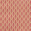 Victorian Red on Gold Wallpaper - Dollhouse Miniature