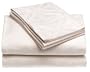 Angela 300-Thread-Count 100% Cotton Jacquard King Sheet Set, Ivory