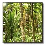 IMAGE OF Tropical plants - 10x10 Wall Clock